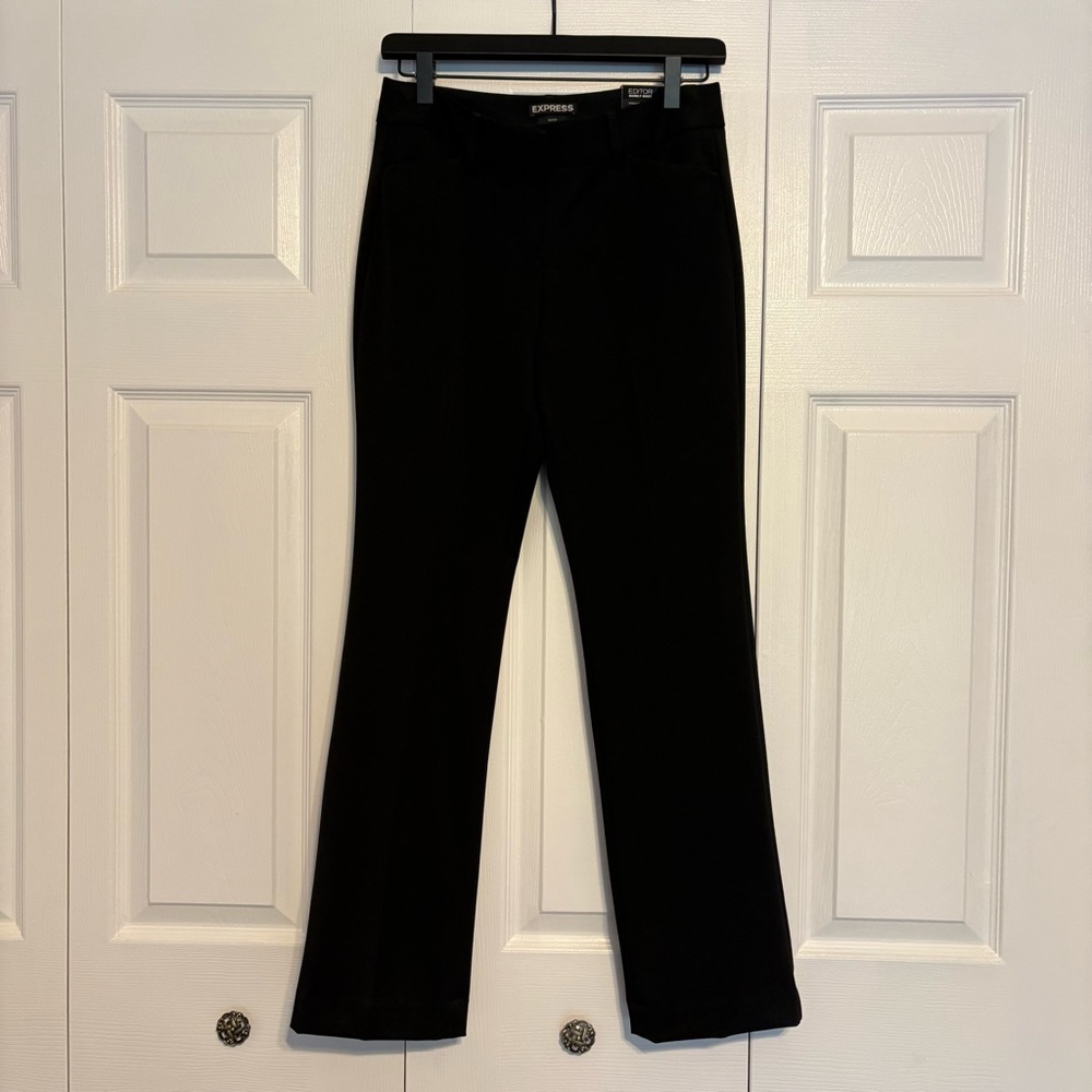 Express Editor barely boot black pants 0 petite NWT